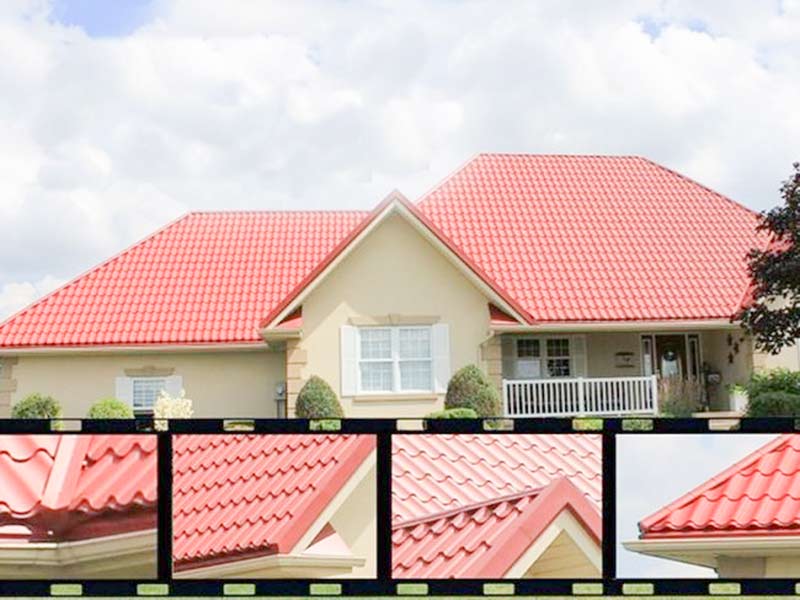 Ngói màuRomantic bảo hành độ bền màu lên đến 25 năm