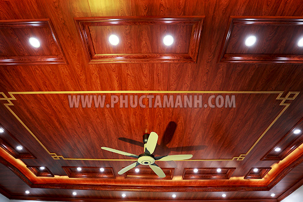 Tấm ốp trần vân gỗ – đẹp như gỗ tự nhiên